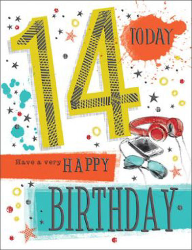 Picture of 14TH BIRTHDAY CARD